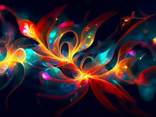 Kunstkleuren met verschillende vormen