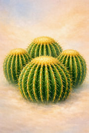 Sonnenkugeln der Wüste – Barrel Cactus