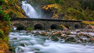 Wasserfall Latefossen, Norwegen