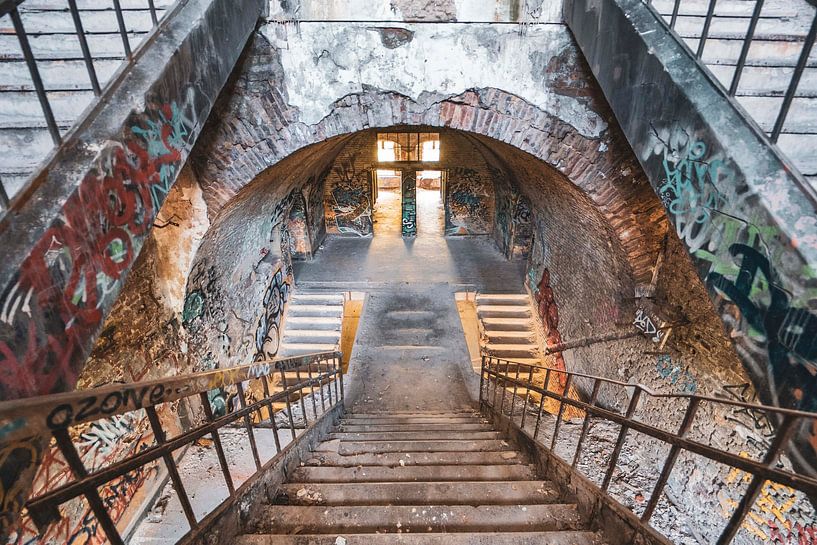 Urbane Erkundung in einer verlassenen Festung von Slashley Photography