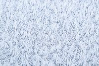 De magie van de vorst, abstracte winterse rijp van dichtbij