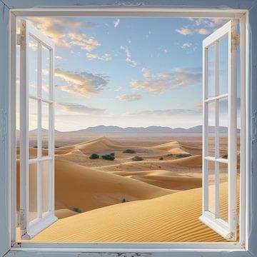 Woestijnlandschap van Poster Art Shop