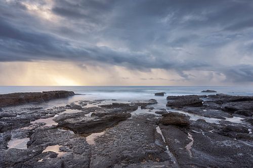 A dramatic sky over the coast of Tenerife