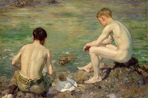 Drie metgezellen, Henry Scott Tuke