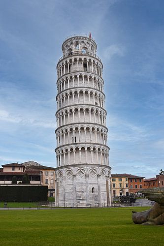 The leaning tower of Pisa