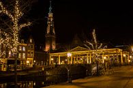 Koornbrug en Stadhuis Leiden van Jan-Willem van Rijs thumbnail
