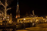 Koornbrug en Stadhuis Leiden
