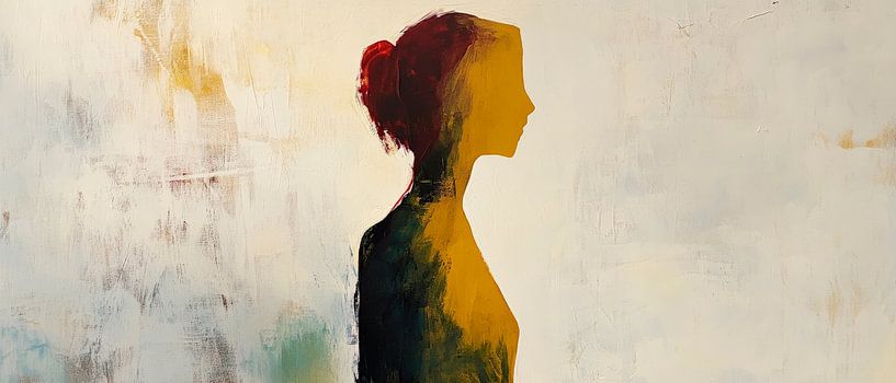 Silent beauty in the play of colours by Poster Art Shop
