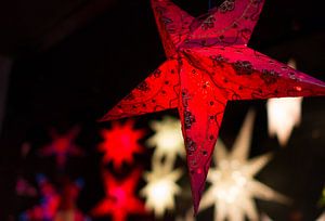 Noël étoile rouge