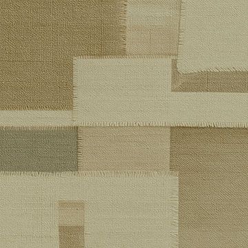 Ruhige, minimalistische Leinentexturen in Oliv- und Sandtönen von STUDIO ARTSY