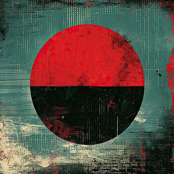 Bauhaus Japandi Abstract | Modern abstract by Art Whims
