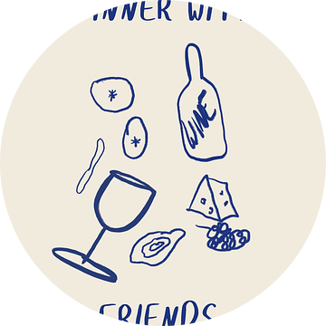 Diner met vrienden