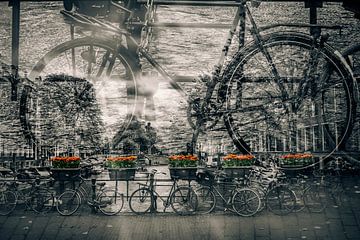 AMSTERDAM Bicycle Nostalgia by Melanie Viola