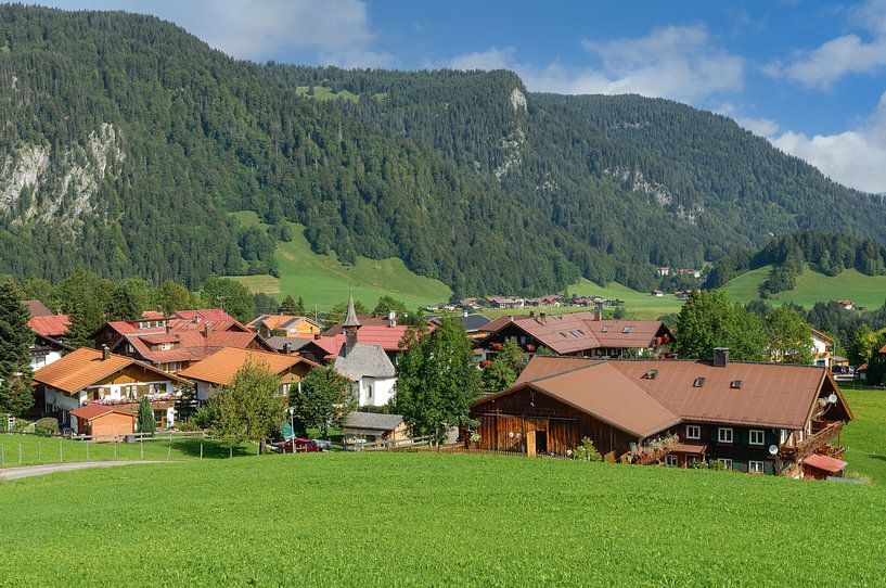 Kornau near Oberstdorf in the Allgäu by Peter Eckert