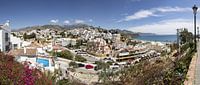 Panorama van Nerja met het Playa de Burriana van René Weijers thumbnail