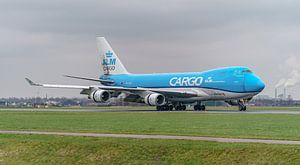 KLM Cargo Boeing 747-400ERF Jumbojet. von Jaap van den Berg