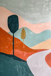 Abstrakt minimalistisch