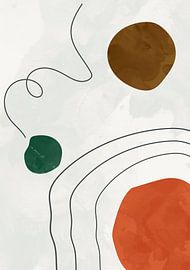 Cercles Mid Century sur Mad Dog Art