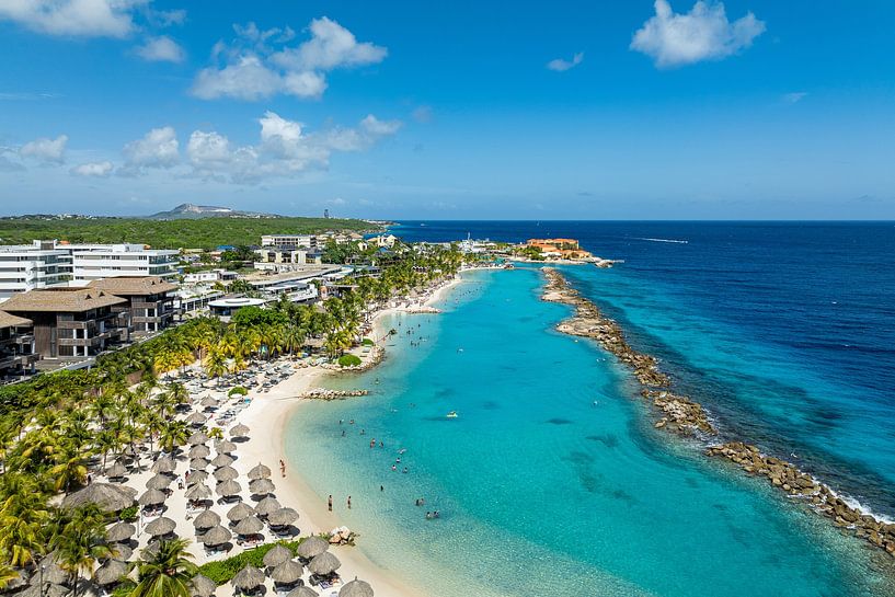 Seaquarium Beach Curacao - Enregistrement par drone par Keesnan Dogger Fotografie
