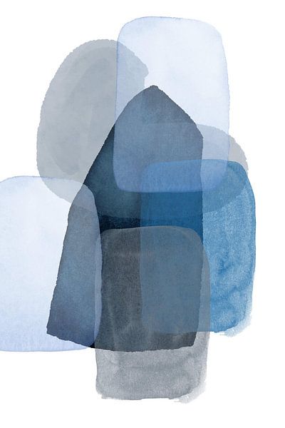 Blauer Schatten 1 von Sally Ann Moss