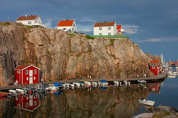 Boathouses Smögen by Sven-Erik Arndt