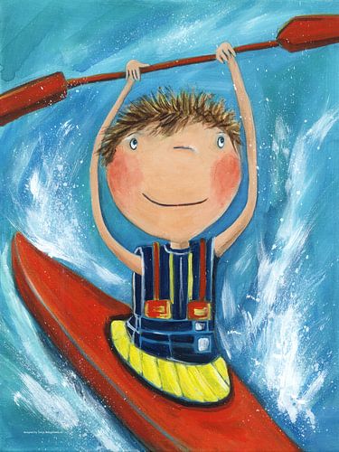 Paddler Pauli by Sonja Mengkowski