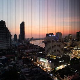 Zeitscheiben Bangkok von Paul Vergeer