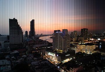 Zeitscheiben Bangkok von Paul Vergeer