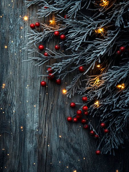 Weihnachten Glanz von Poster Art Shop