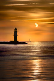 Warnemünde Solar Eclipse by Voss photography