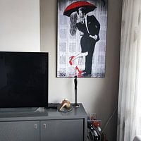 Kundenfoto: DER KÜSSENDE REGEN von LOUI JOVER, als art frame