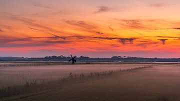 Texeler Sonnenuntergang Das Heck-Panorama von Texel360Fotografie Richard Heerschap