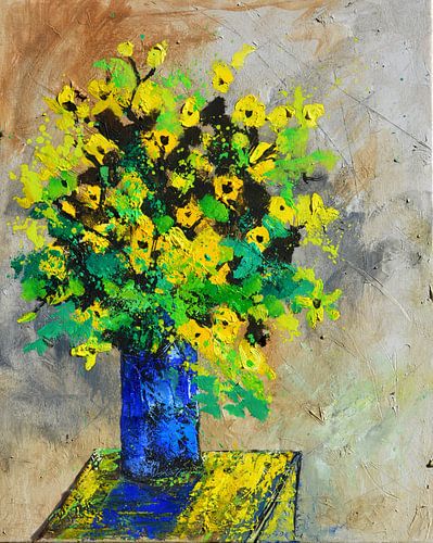 Yellow flowers by pol ledent