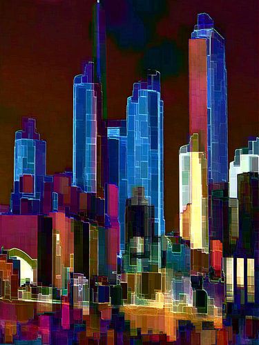 35. Stadtkunst, Abstrakt, Stadt O.