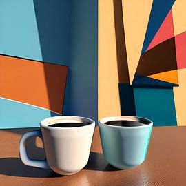 CAFE BAR von The Art of Mark Fischer