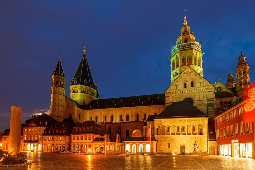 Der Mainzer Dom in Rheinland Pfalz von Roland Brack