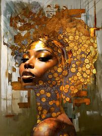 Afrikanische Schönheit von Jack Schoneveld