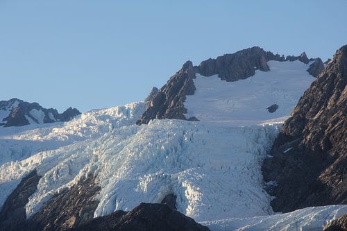 Gletscher in den neuseeländischen Alpen von René Boeff