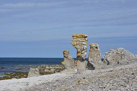 Digerhuvud Rauk area on Gotland by Karin Jähne