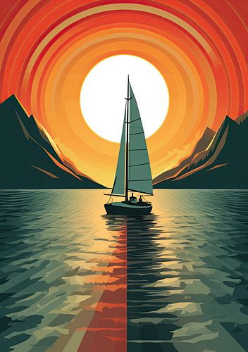 Zeilboot Maan Maritiem Zee Nautisch