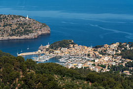 Port de Sóller harbour in Mallorca, Spain by Sauerland-Fotos by Robin Deimel