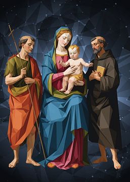 Madonna with Child and Saints John the Baptist and Girolamo