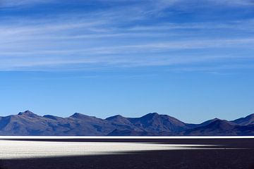 Sunset Salar de Uyuni van Maarten Heijkoop