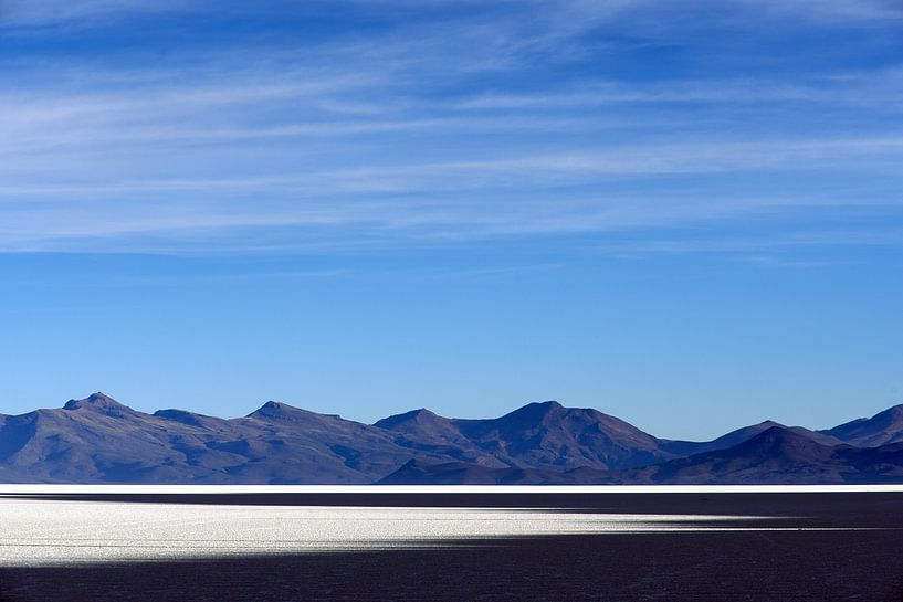 Sonnenuntergang Salar de Uyuni von Maarten Heijkoop