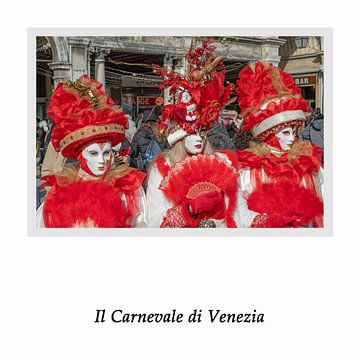 Carnaval in Venetië van t.ART