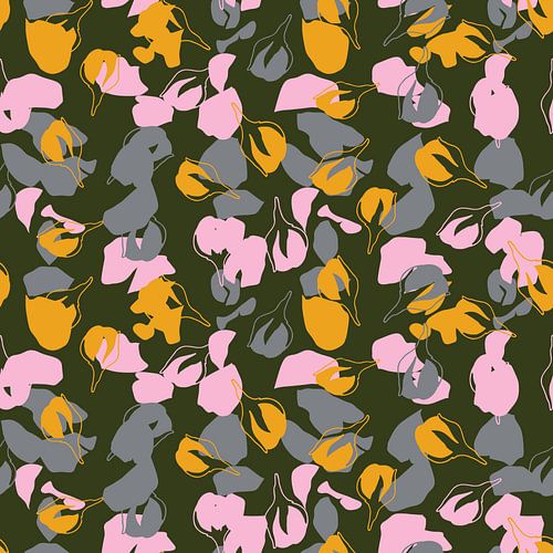 Bloemenmarkt Oslo. Scandinavische bloesem in roze, groen, geel