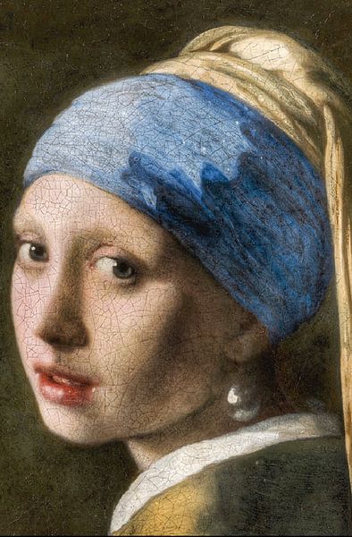 La fille avec une boucle d'oreille en perle par Truckpowerr