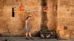 Girl with hat, Cyprus