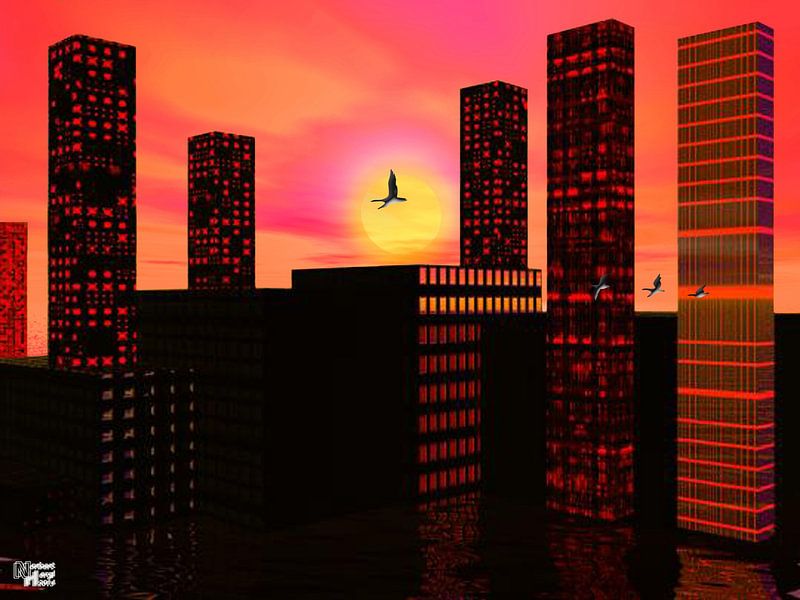 Le silence des grandes villes par Norbert Hergl