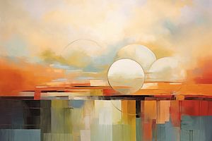 Abstrakte Landschaft
